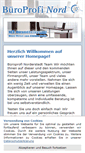 Mobile Screenshot of bueroprofi-nord.de